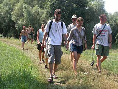 Auf Wanderschaft