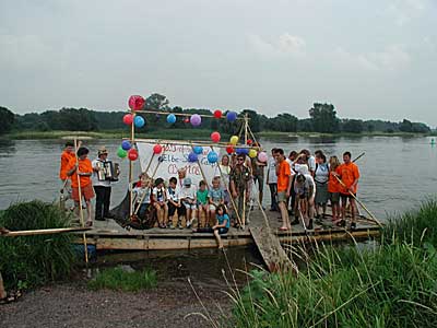 Abschlussfloßfahrt