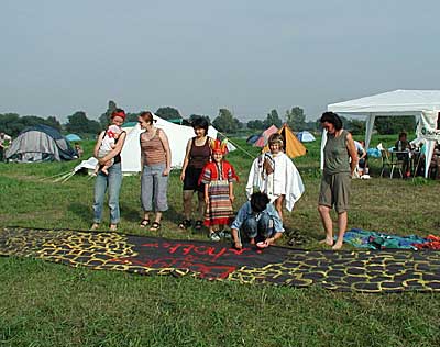 Aktivitäten im Camp